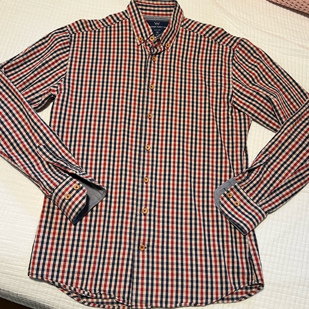 Kronstadt Checkered Button-Down Shirt